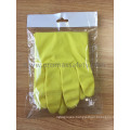 45g DIP Flocked Yellow Household Latex Washing Glove